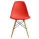Кухонные стулья Ergozen Eames DSW Pro (2 шт комплект) красный